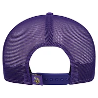 Men's New Era Gold/Purple Minnesota Vikings Outdoor Split Panel 9FIFTY Snapback Hat