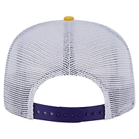 Casquette de golf à visière arrière dorée/violette New Era pour homme Minnesota Vikings