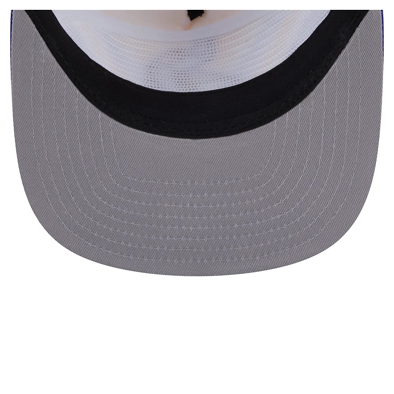 Casquette de golf à visière arrière dorée/violette New Era pour homme Minnesota Vikings