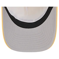 Men's New Era  Gold Minnesota Vikings  Linear A-Frame 9FORTY Adjustable Hat