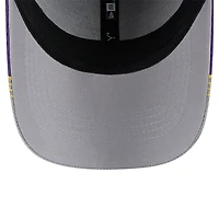 Men's New Era Gray Minnesota Vikings Active Visor Trim 39THIRTY Flex Hat