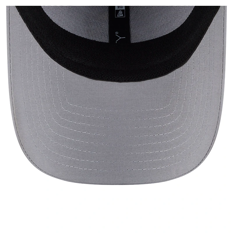 Men's New Era  Gray Minnesota Vikings Perforated 39THIRTY Flex Hat