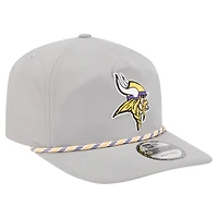 Casquette New Era grise Minnesota Vikings Rope 19TWENTY pour homme