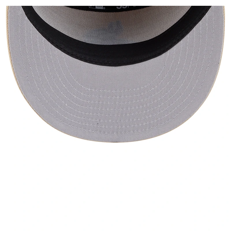 Men's New Era Light Beige/Olive Minnesota Vikings Two-Tone Color Pack Split Panel 59FIFTY Fitted Hat