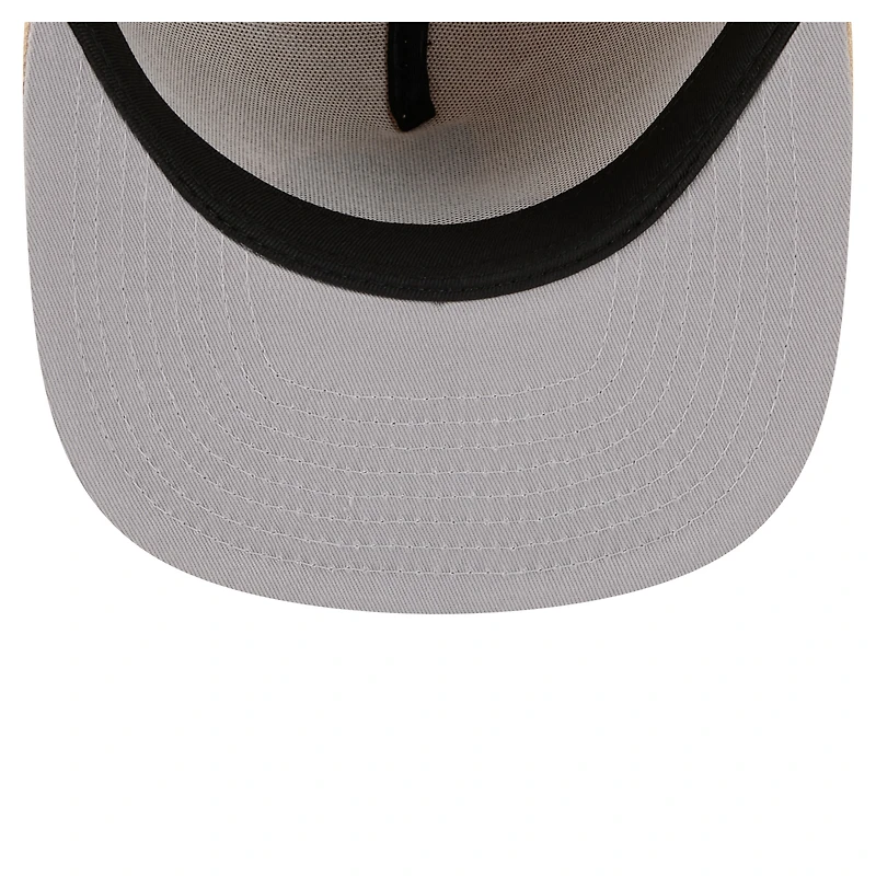 Casquette ajustée A-Frame 59FIFTY beige clair pour homme, motif Minnesota Vikings, New Era