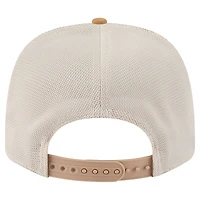 Men's New Era Light Beige Minnesota Vikings  Two-Tone Trucker 9SEVENTY Adjustable Hat