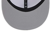 Men's New Era Minnesota Vikings Main White on White 9FIFTY Snapback Hat