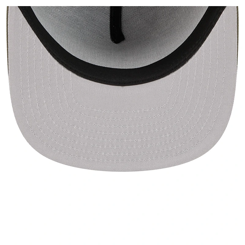 Casquette ajustée A-Frame 59FIFTY pour homme, coloris olive, des Vikings du Minnesota, New Era