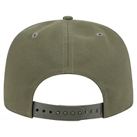 Men's New Era  Olive Minnesota Vikings Color Pack A-Frame 9FIFTY Snapback Hat