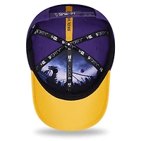 Casquette ajustable New Era violette et or Minnesota Vikings 2026 NFL Draft 9FORTY M-Crown pour homme