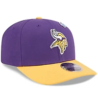 Men's New Era  Purple/Gold Minnesota Vikings 2026 NFL Draft 9SEVENTY Adjustable Hat