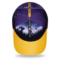Casquette ajustable New Era violette et or Minnesota Vikings 2026 NFL Draft 9SEVENTY pour homme