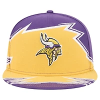 Men's New Era  Purple/Gold Minnesota Vikings Break 59FIFTY Fitted Hat