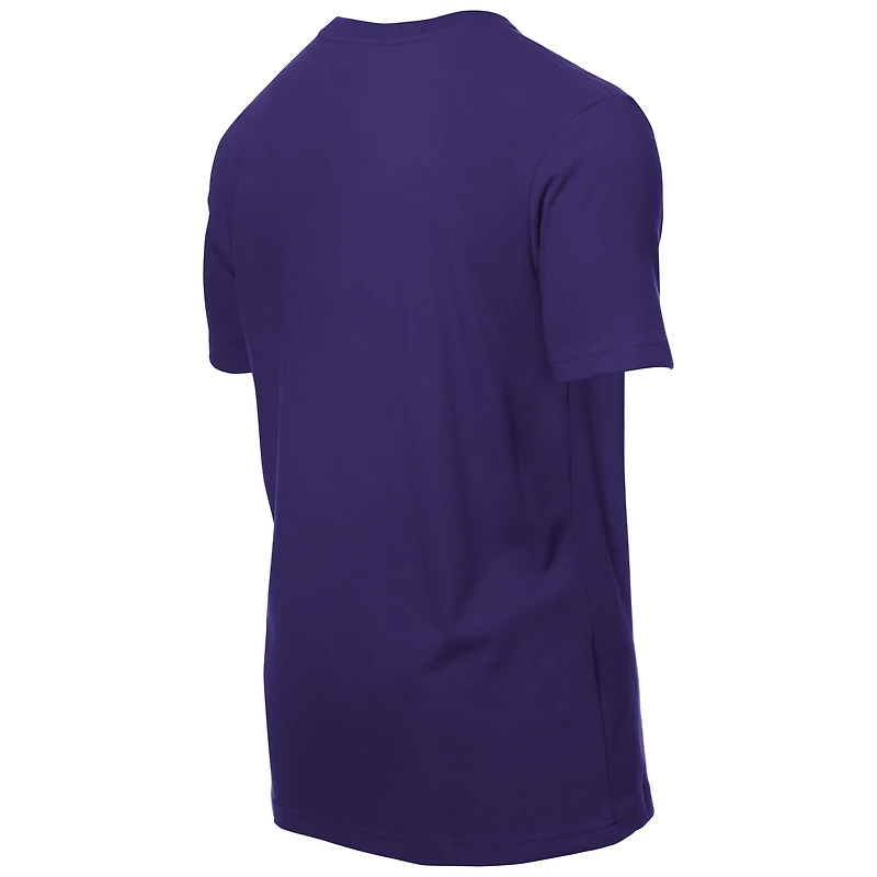T-shirt violet New Era pour homme, camp d'entraînement NFL 2025 des Vikings du Minnesota