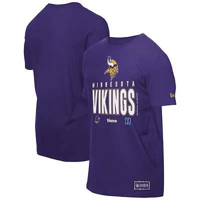 Men's New Era  Purple Minnesota Vikings 2025 NFL Training Camp T-Shirt