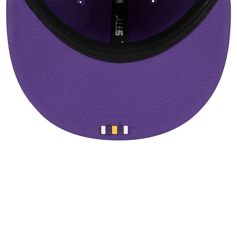 Men's New Era Purple Minnesota Vikings 2025 Sideline  59FIFTY Fitted Hat