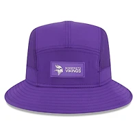 Men's New Era Purple Minnesota Vikings 2025 Sideline  Bucket Hat