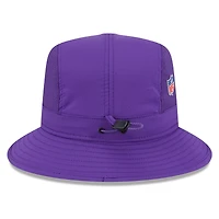 Men's New Era Purple Minnesota Vikings 2025 Sideline  Bucket Hat