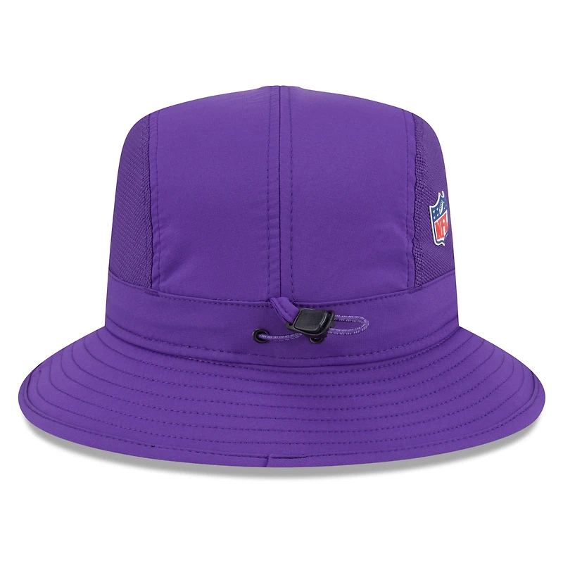 Bob violet New Era pour homme, édition 2025 des Vikings du Minnesota
