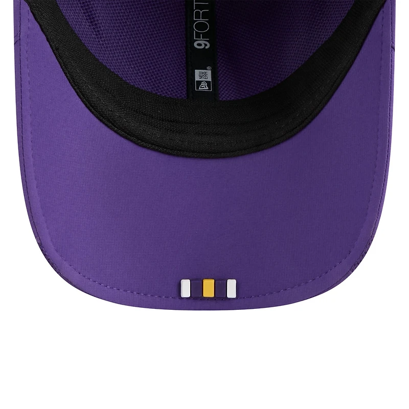 Men's New Era Purple Minnesota Vikings 2025 Sideline  M-Crown 9FORTY Adjustable Hat