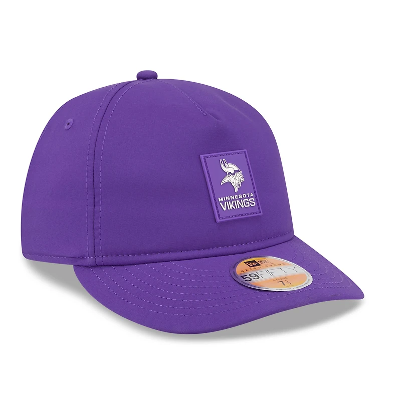 Casquette ajustée 59FIFTY violette pour homme, style rétro, des Vikings du Minnesota, 2025, New Era