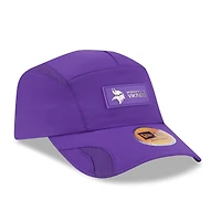Men's New Era Purple Minnesota Vikings 2025 Sideline  Runner Adjustable Hat