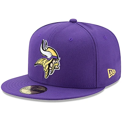Men's New Era Purple Minnesota Vikings 59FIFTY Fitted Hat
