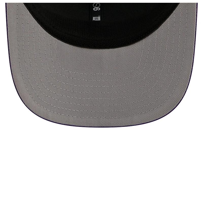Casquette trucker ajustable New Era violette Minnesota Vikings 9SEVENTY pour homme
