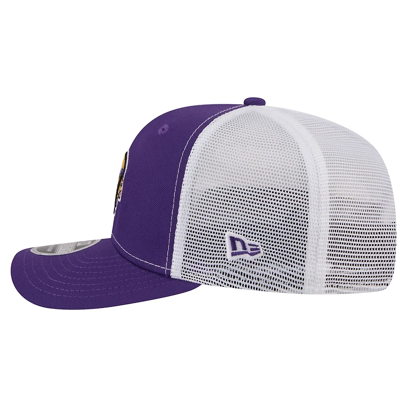 Men's New Era Purple Minnesota Vikings 9SEVENTY Trucker Adjustable Hat