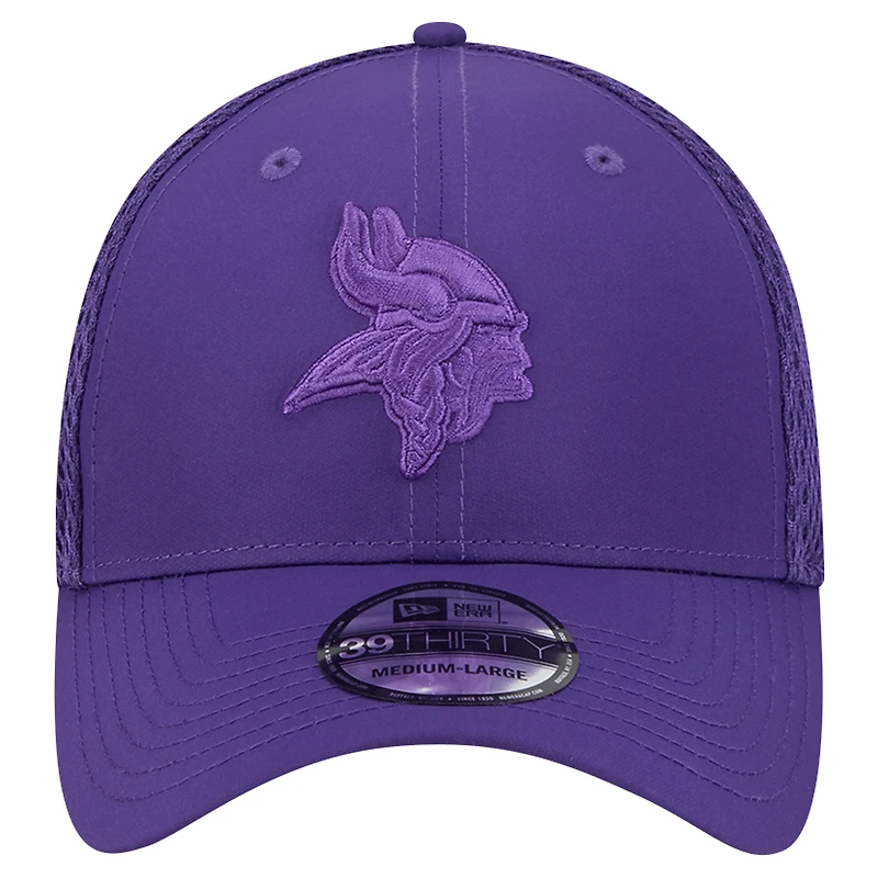 Casquette flexible 39THIRTY Active Team Tone des Vikings du Minnesota New Era pour homme