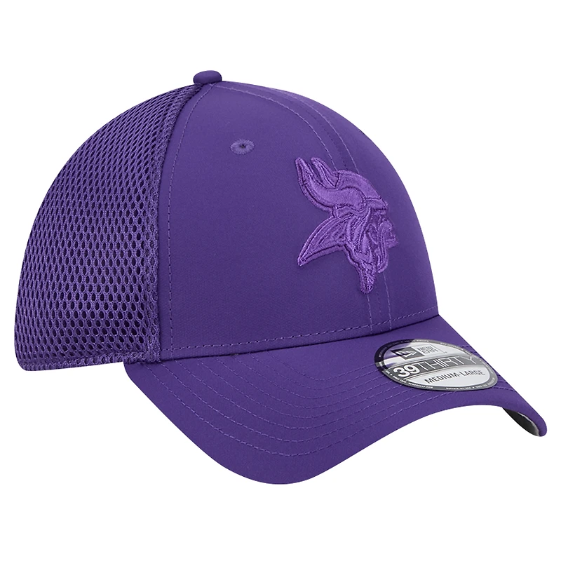 Casquette flexible 39THIRTY Active Team Tone des Vikings du Minnesota New Era pour homme