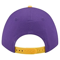 Casquette ajustable New Era violette Minnesota Vikings Arch COOLERA 9FORTY A-Frame M-Crown pour homme