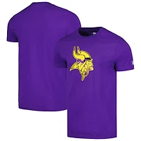 T-shirt violet avec logo camouflage des Minnesota Vikings New Era pour hommes