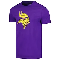 T-shirt violet avec logo camouflage des Minnesota Vikings New Era pour hommes