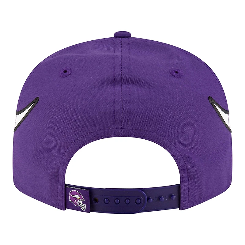 Casquette snapback 9FIFTY pour homme New Era avec logo violet des Minnesota Vikings
