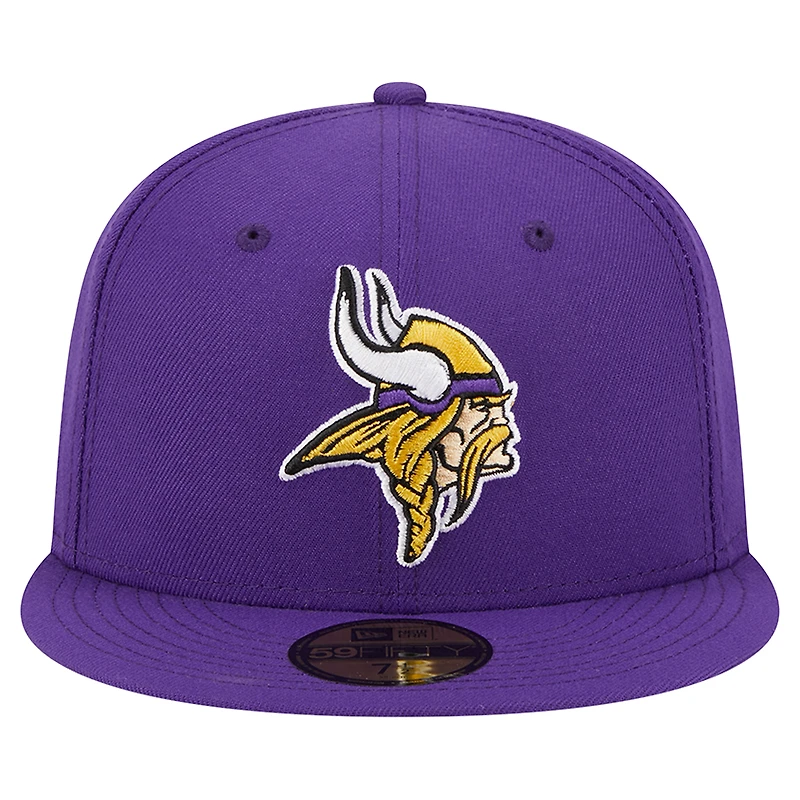 Casquette ajustée 59FIFTY Main Minnesota Vikings New Era pour homme
