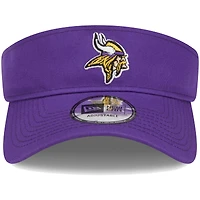Men's New Era Purple Minnesota Vikings Main Adjustable Visor