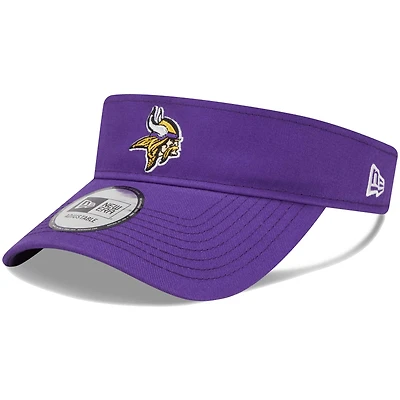 Men's New Era Purple Minnesota Vikings Main Adjustable Visor