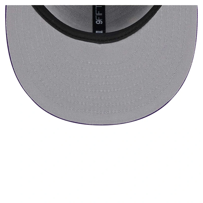 Men's New Era Purple Minnesota Vikings Main Script 9FIFTY Snapback Hat