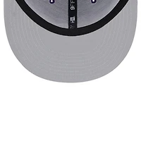 Men's New Era Purple Minnesota Vikings Main Trucker 9FIFTY Snapback Hat