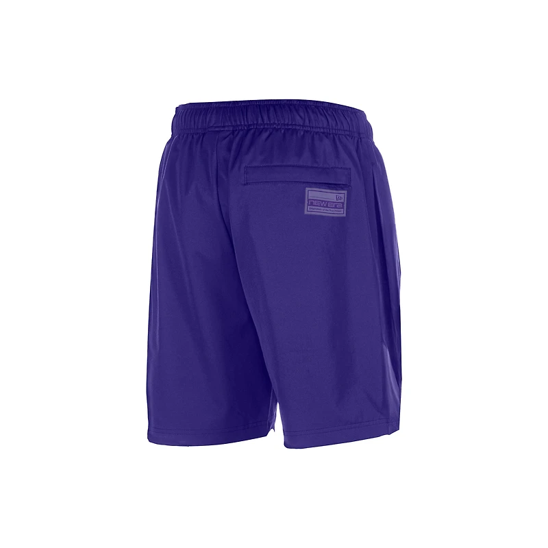 Short de match violet New Era Minnesota Vikings pour homme