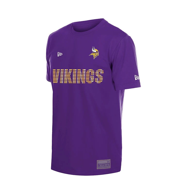 Men's New Era Purple Minnesota Vikings Match T-Shirt