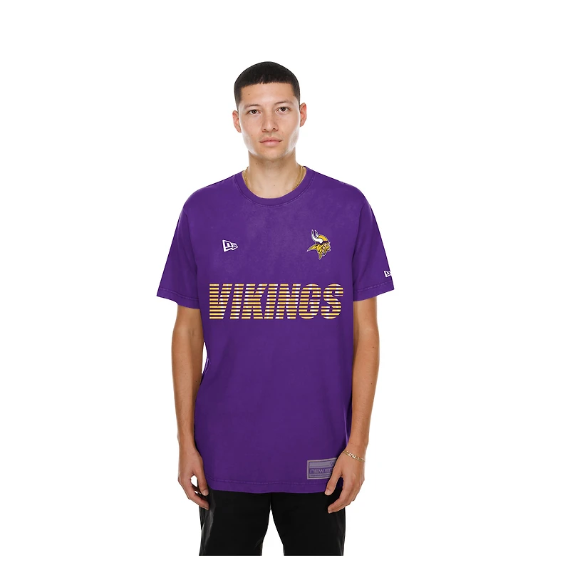 Men's New Era Purple Minnesota Vikings Match T-Shirt