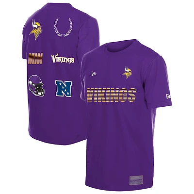 Men's New Era  Purple Minnesota Vikings Match T-Shirt