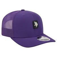 Casquette ajustable New Era pour homme, modèle Minnesota Vikings, violette, avec micro-badge 9SEVENTY