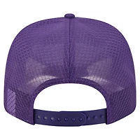Casquette ajustable New Era pour homme, modèle Minnesota Vikings, violette, avec micro-badge 9SEVENTY