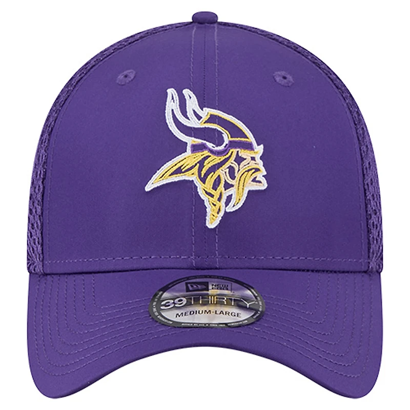 Casquette 39THIRTY Flex violette des Minnesota Vikings de New Era pour homme