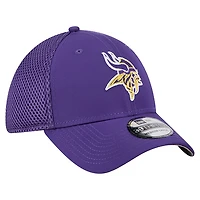Casquette 39THIRTY Flex violette des Minnesota Vikings de New Era pour homme