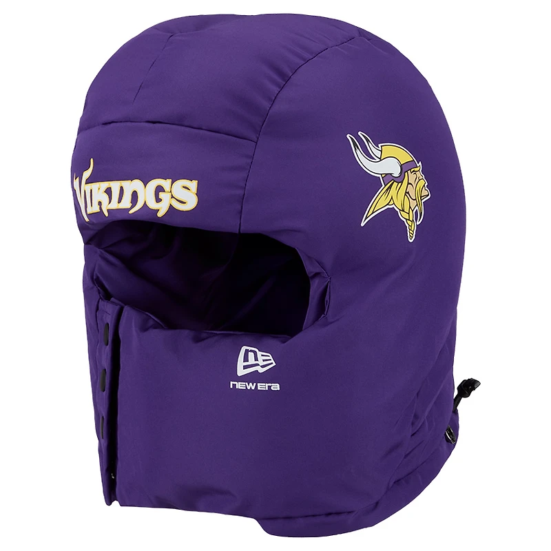 Cagoule matelassée violette New Era Minnesota Vikings pour homme