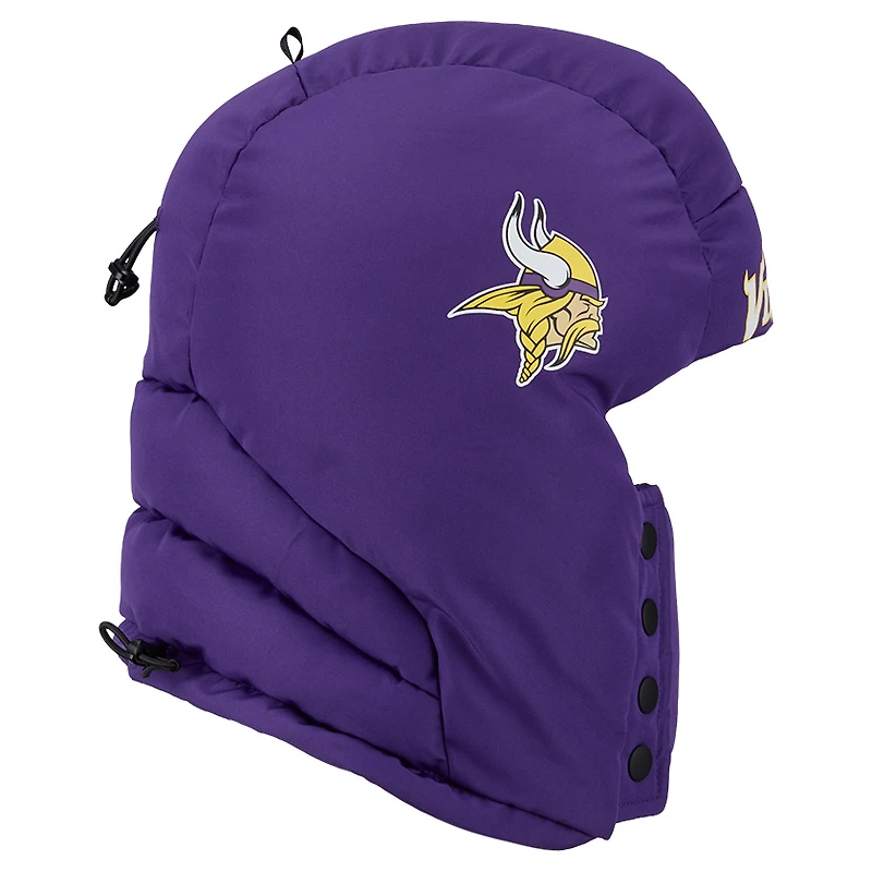 Cagoule matelassée violette New Era Minnesota Vikings pour homme
